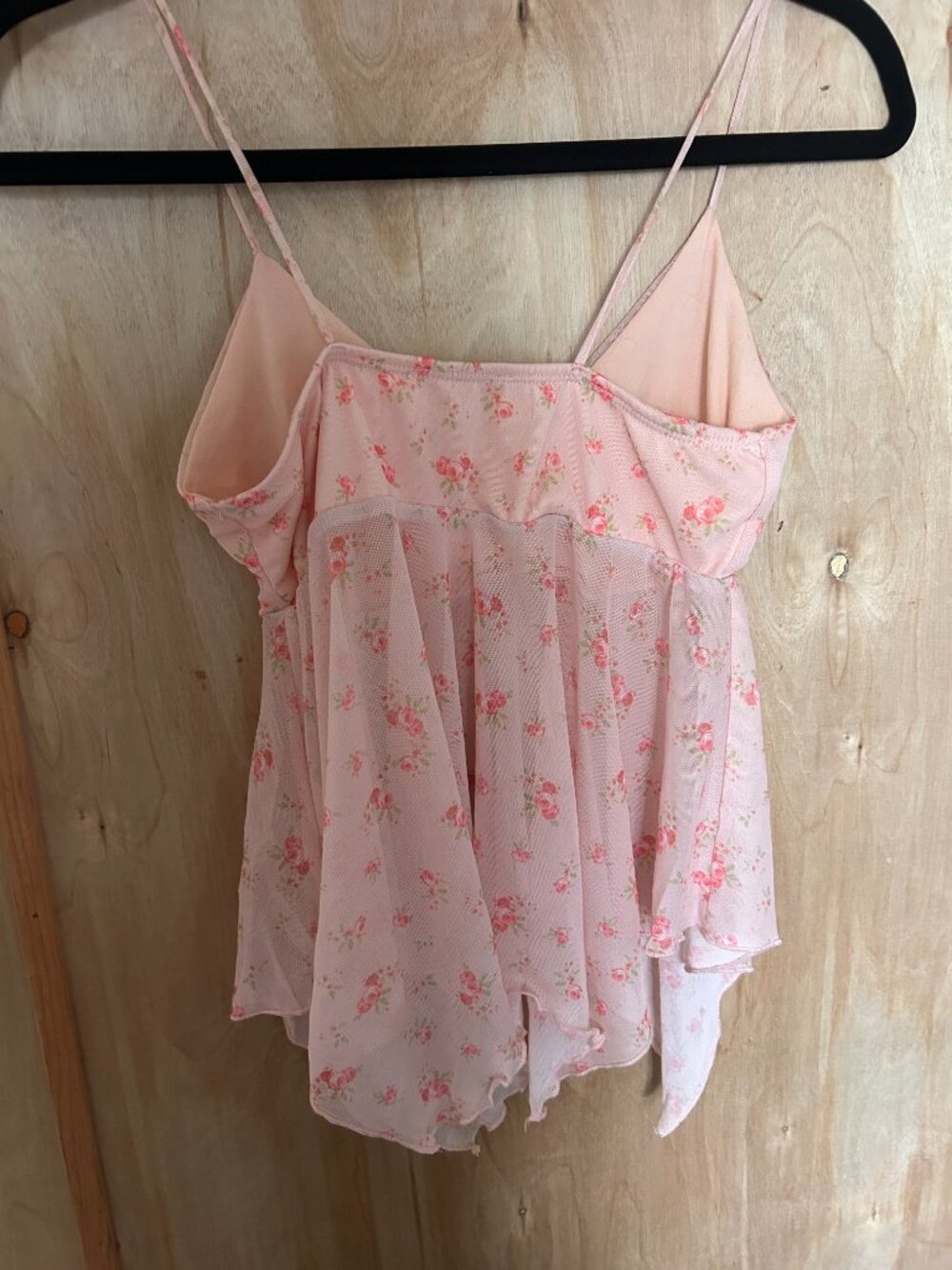 Pink Babydoll Tank - Picture 3 of 4